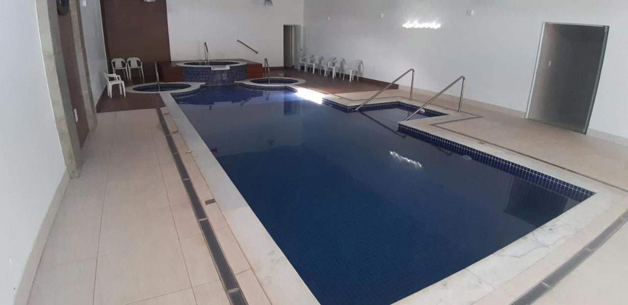 Flat No Apart-Hotel Cavalinho Branco Com Piscina Aquecida 1D8 Águas de Lindóia Exteriör bild