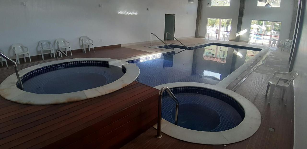 Flat No Apart-Hotel Cavalinho Branco Com Piscina Aquecida 1D8 Águas de Lindóia Exteriör bild