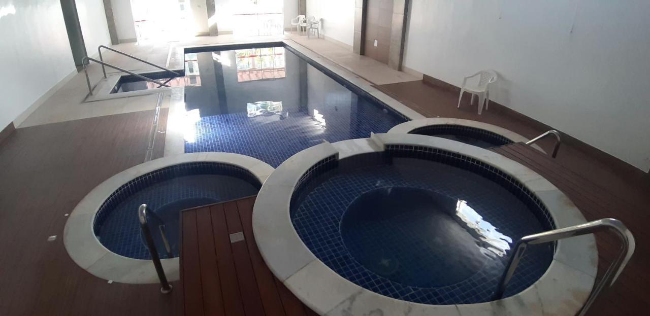 Flat No Apart-Hotel Cavalinho Branco Com Piscina Aquecida 1D8 Águas de Lindóia Exteriör bild