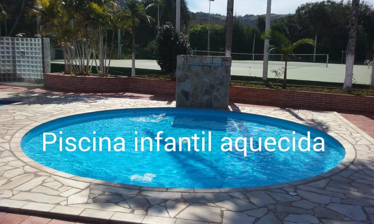 Flat No Apart-Hotel Cavalinho Branco Com Piscina Aquecida 1D8 Águas de Lindóia Exteriör bild